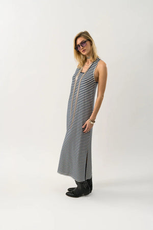 MYLA MAXI DRESS DARK BLUE