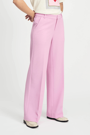 PANTS WIDE LEG ROSE PINK