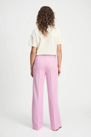 PANTS WIDE LEG ROSE PINK