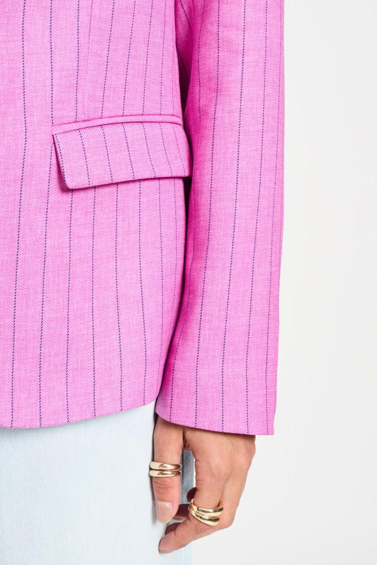 BLAZER ROSE DOUX STRIPED PINK