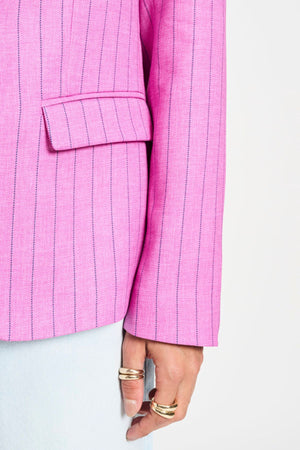 BLAZER ROSE DOUX STRIPED PINK