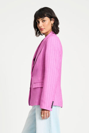 BLAZER ROSE DOUX STRIPED PINK