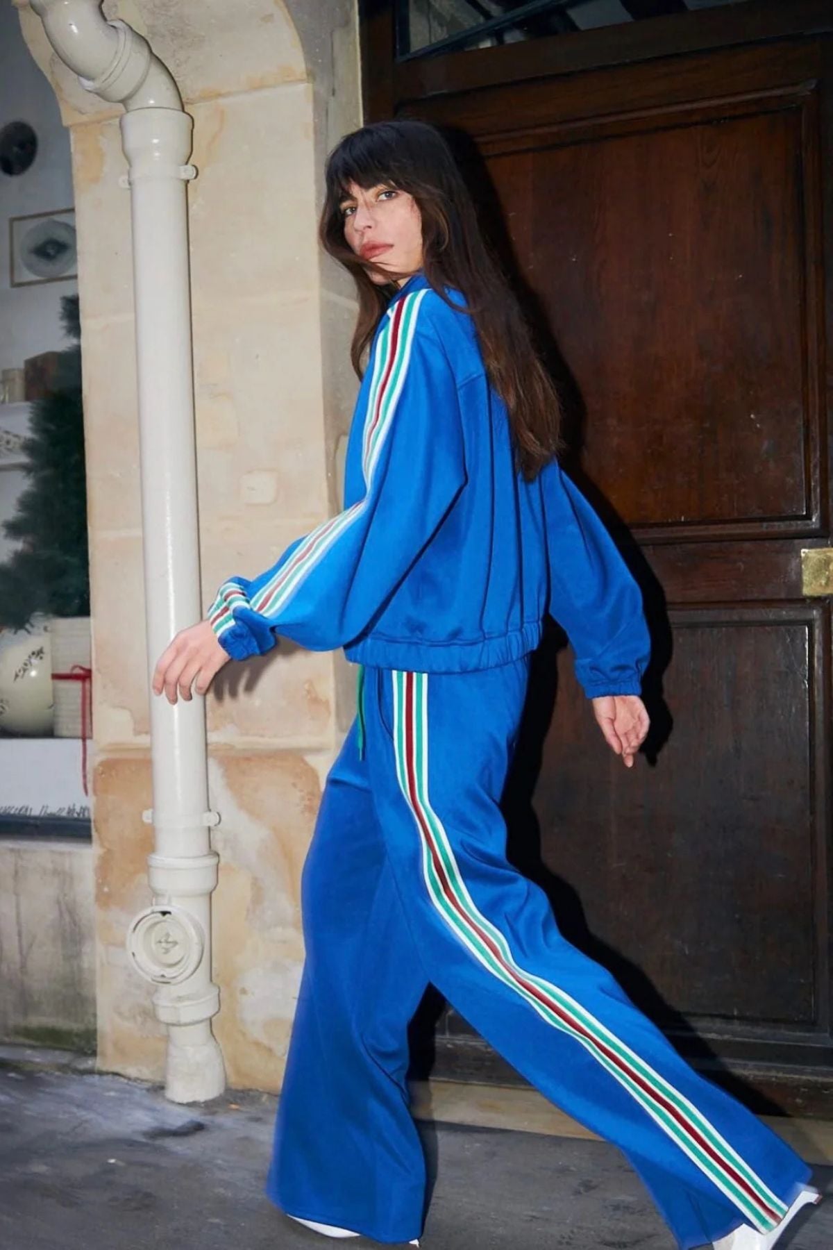 BROOKLYNN SHORT JACKET BLUE