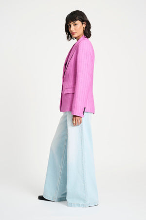 BLAZER ROSE DOUX STRIPED PINK