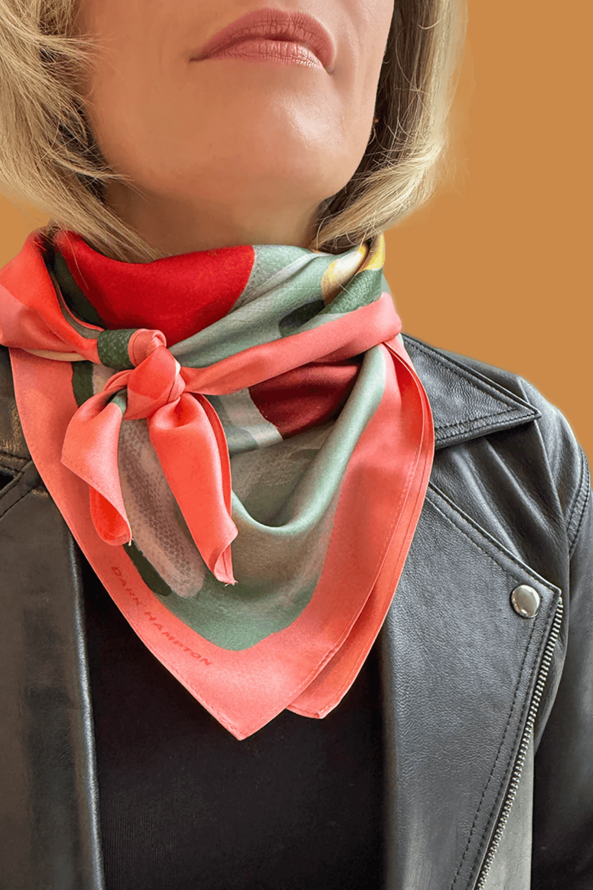 STUDIO BON X DH THE BONNIE SILK SCARF