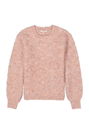 V40253-29 LADIES PULLOVER BLUSH
