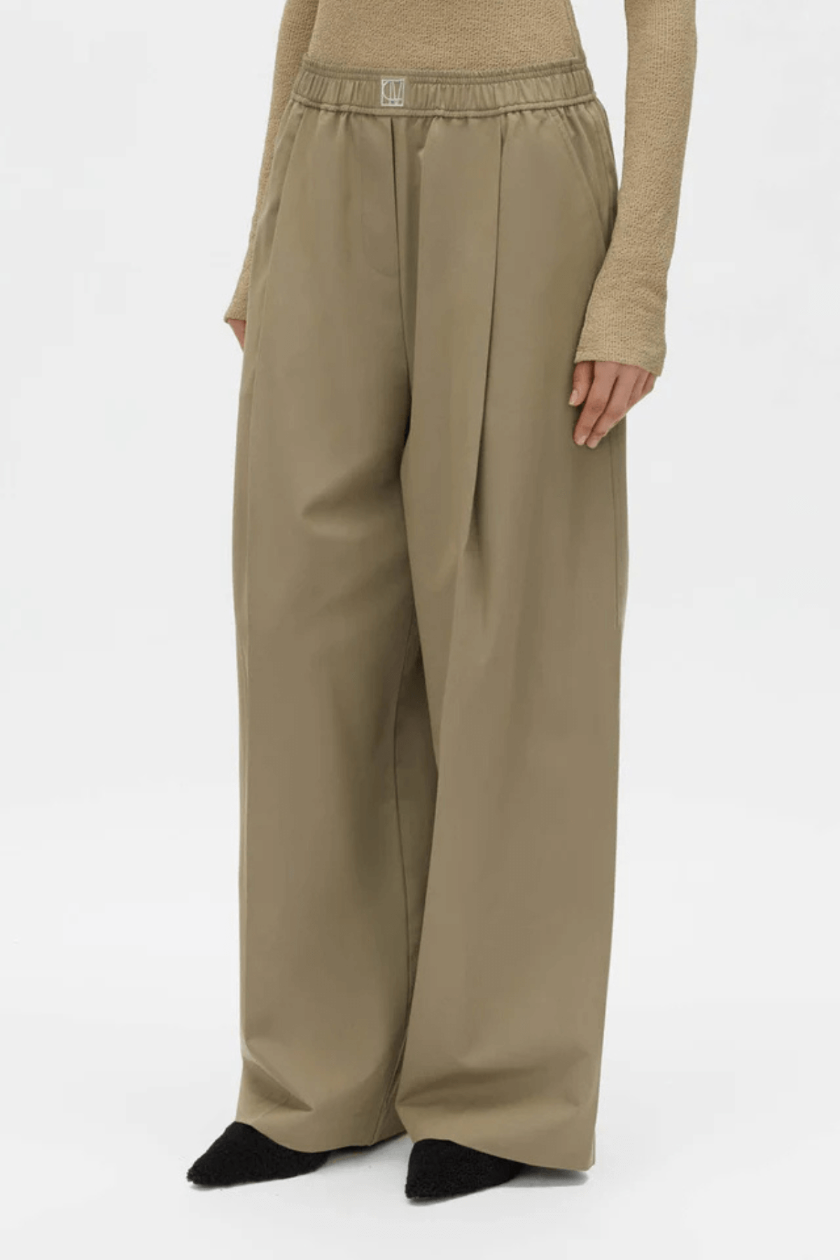ZENO MONOGRAM PANT KHAKI