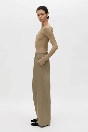 ZENO MONOGRAM PANT KHAKI