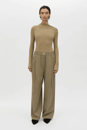 ZENO MONOGRAM PANT KHAKI
