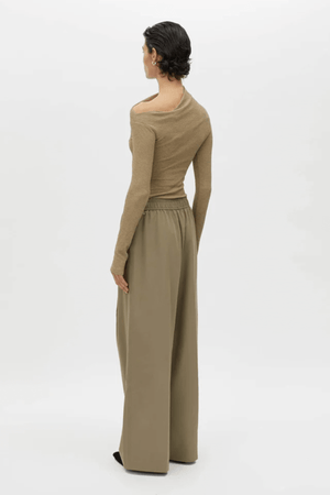 ZENO MONOGRAM PANT KHAKI