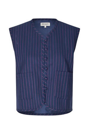 ABBEY VEST DARK NAVY