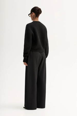 ABIGAIL KNIT CARDIGAN BLACK