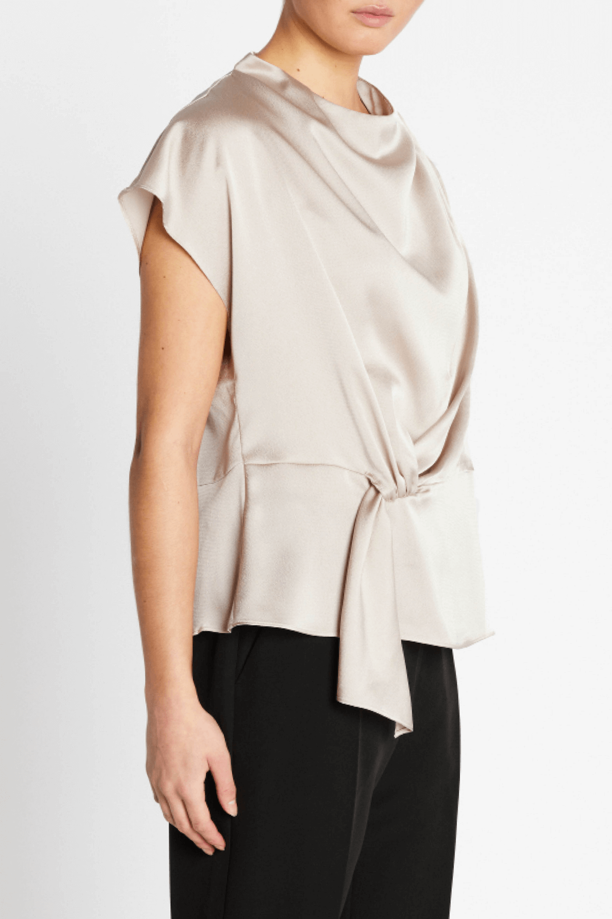ACACIA TINJA BLOUSE SILVER CLOUD