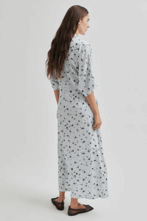 ADIRA PRINTED DRESS GRAY DAWN