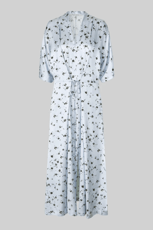 ADIRA PRINTED DRESS GRAY DAWN