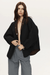 AGNES JACKET BLACK/CHOCOLATE