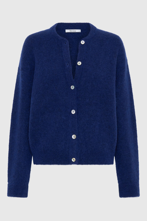 ALBI KNIT CARDIGAN COBALT