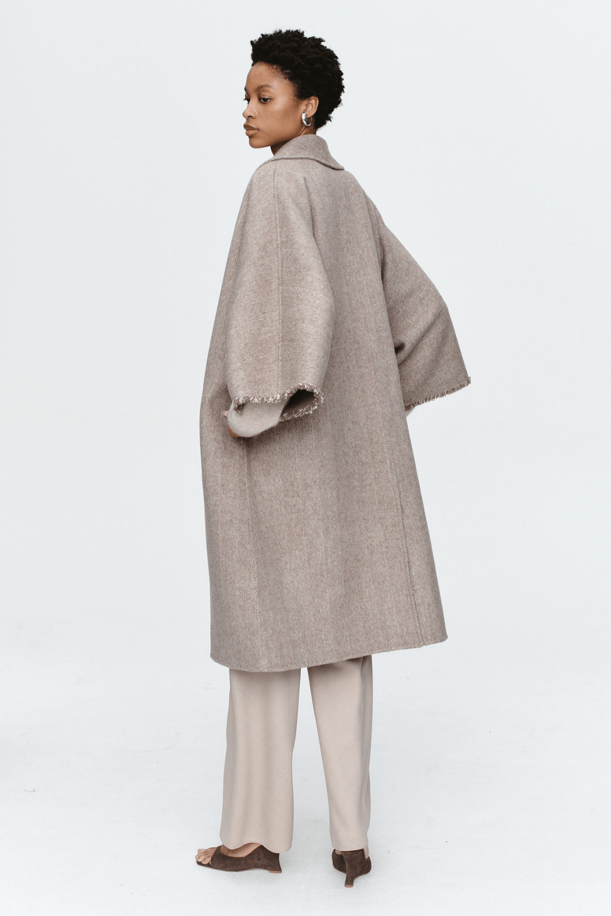 Herringbone Coat Toast Coat Sale Herringbone Coat Toast Wool - Main Image