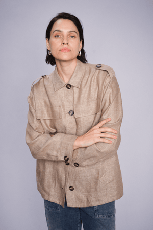 ALFEA ELLISE JACKET CHOCOCHIP