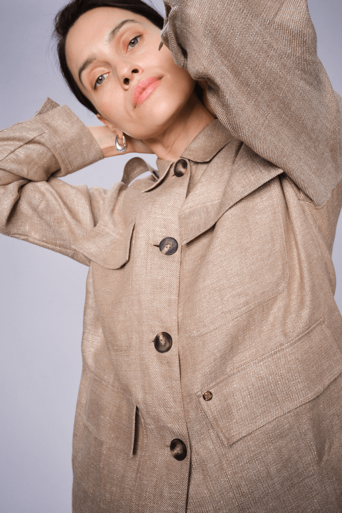 ALFEA ELLISE JACKET CHOCOCHIP
