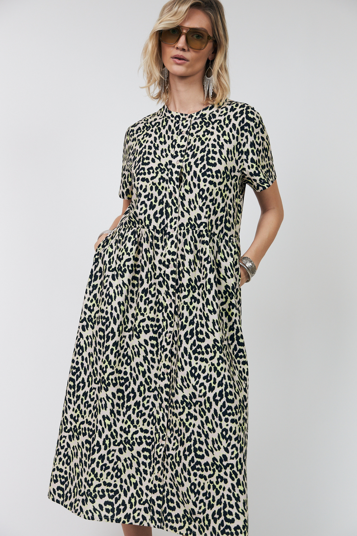 ALIYA MAXI DRESS YELLOW