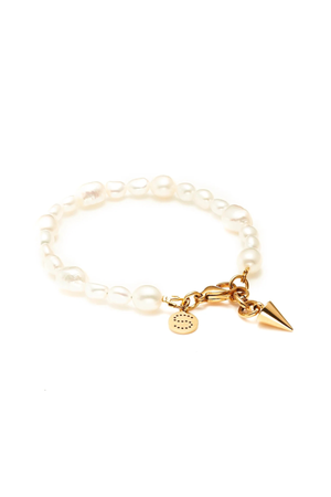 ALLURE BRACELET PEARL/GOLD