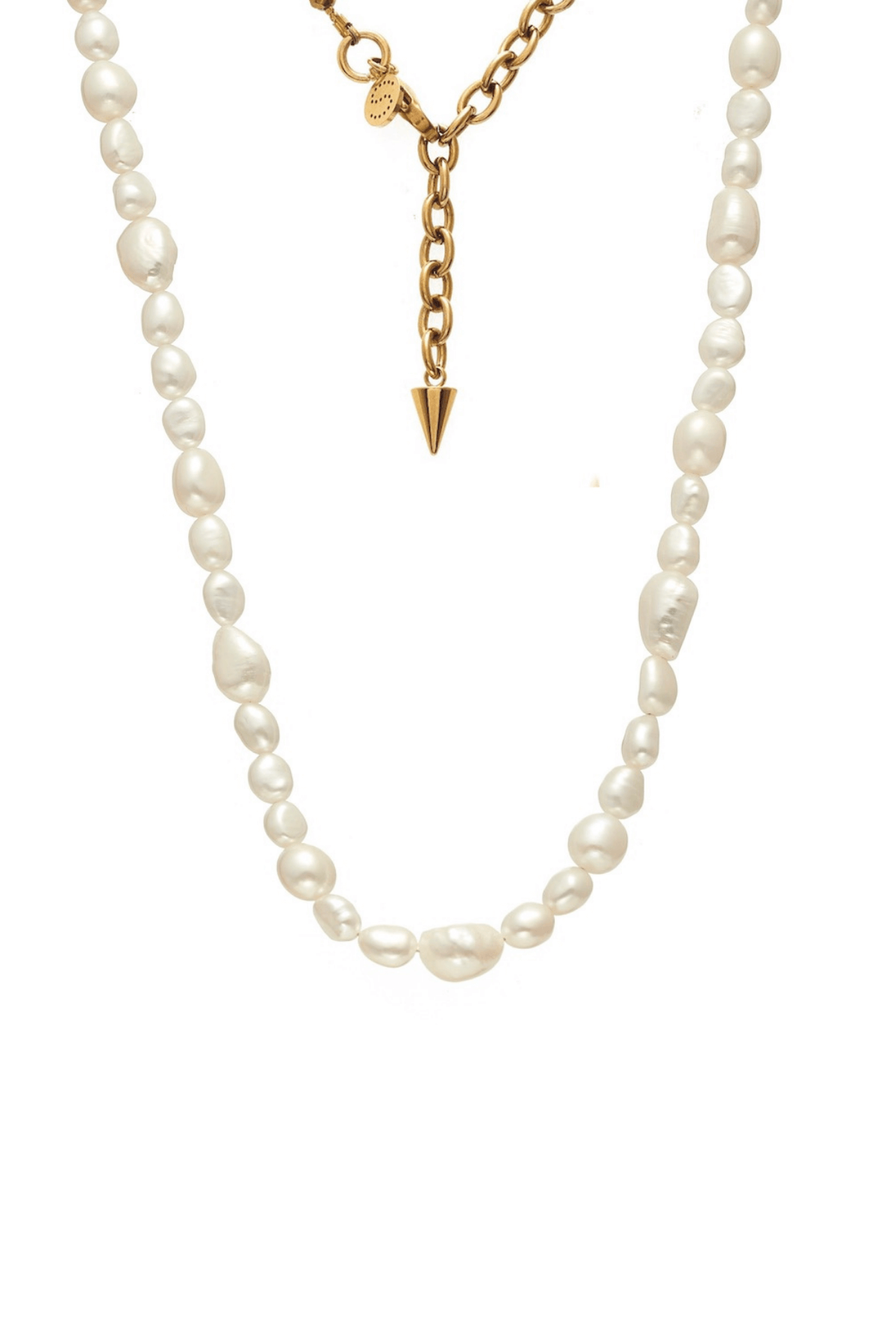 ALLURE NECKLACE PEARL/GOLD