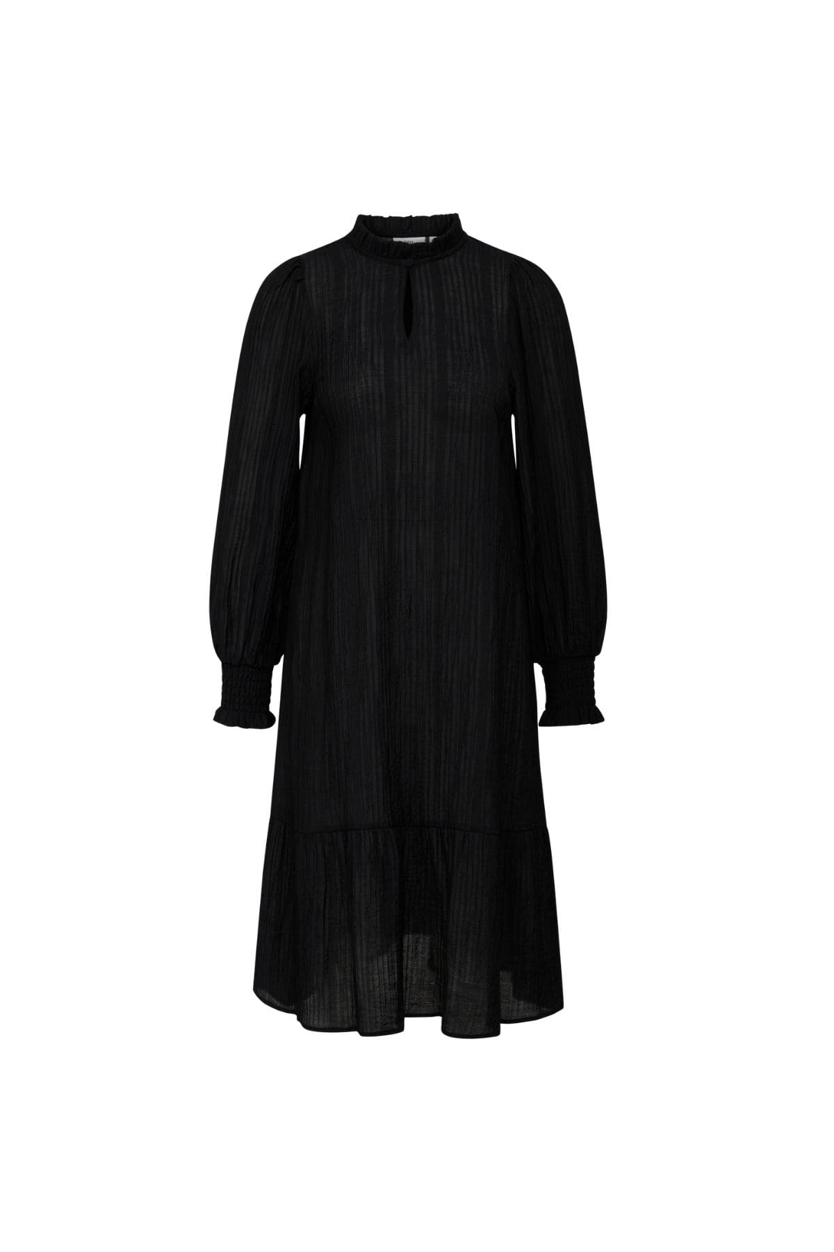ANAIS DRESS SOLID BLACK
