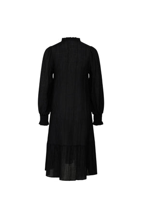 ANAIS DRESS SOLID BLACK