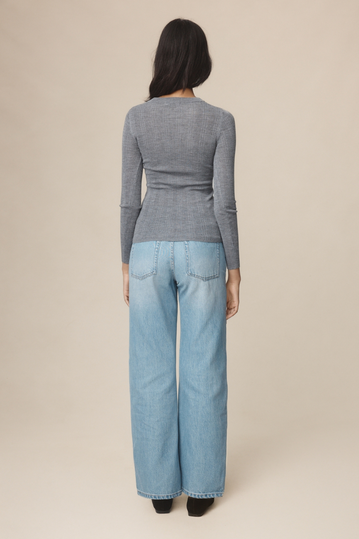 ANA TOP SOFT CHARCOAL
