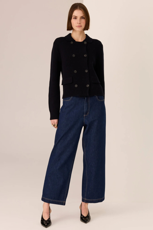 ANDIE CROPPED JEAN DARK WASH