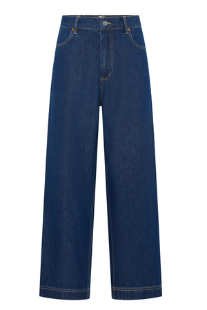 ANDIE CROPPED JEAN DARK WASH