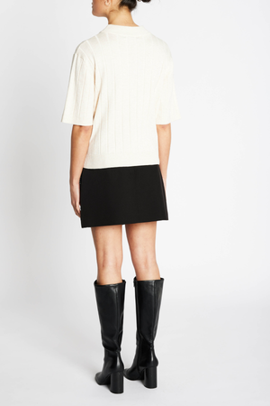 ANEMONE GLADY KNIT WHITE CREAM