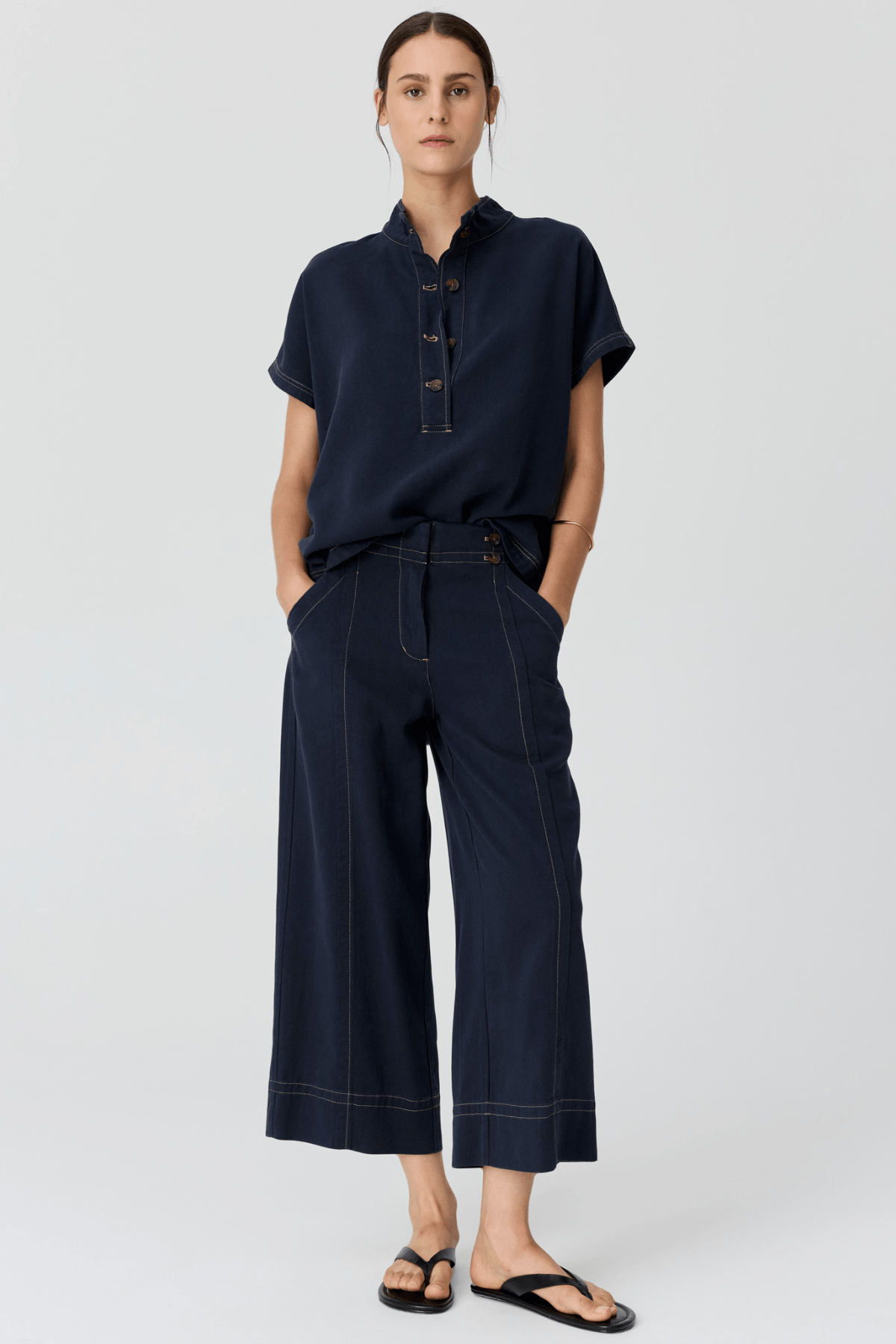 ANISE CROP PANT DENIM