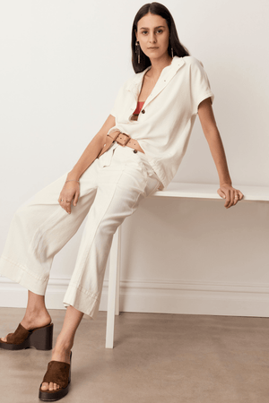 ANISE CROP PANT CHALK