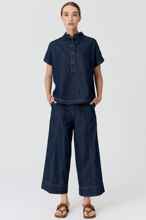 ANISE CROP PANT DENIM