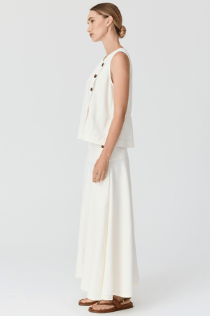 ANISE BUTTON TANK CHALK