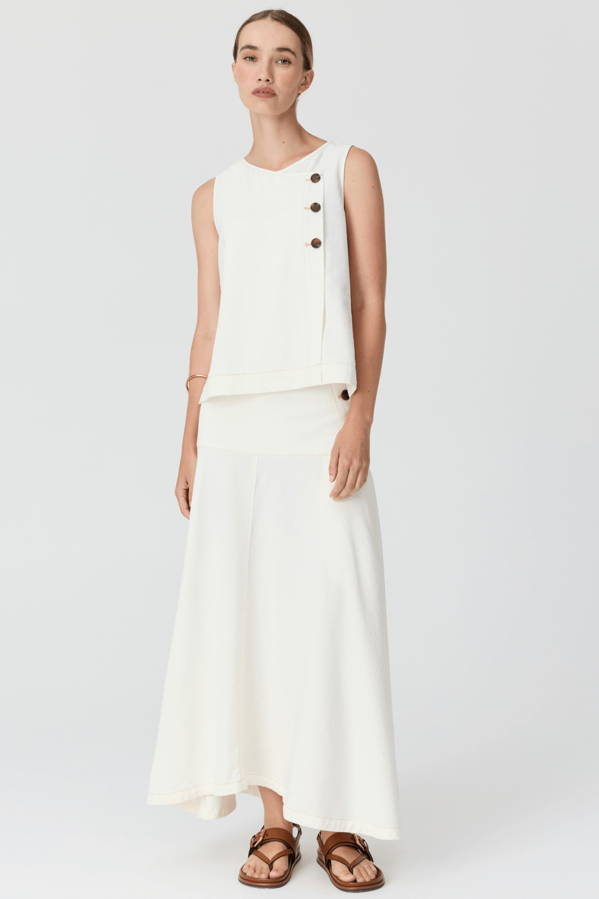 ANISE SKIRT CHALK