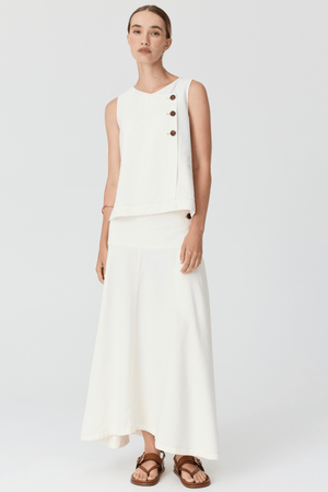ANISE BUTTON TANK CHALK
