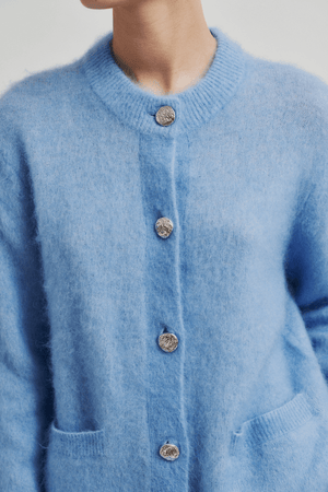 ANNELEEN KNIT CARDIGAN VISTA BLUE