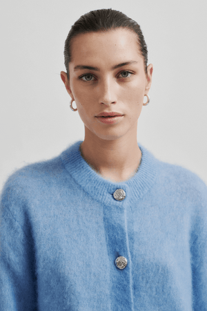 ANNELEEN KNIT CARDIGAN VISTA BLUE