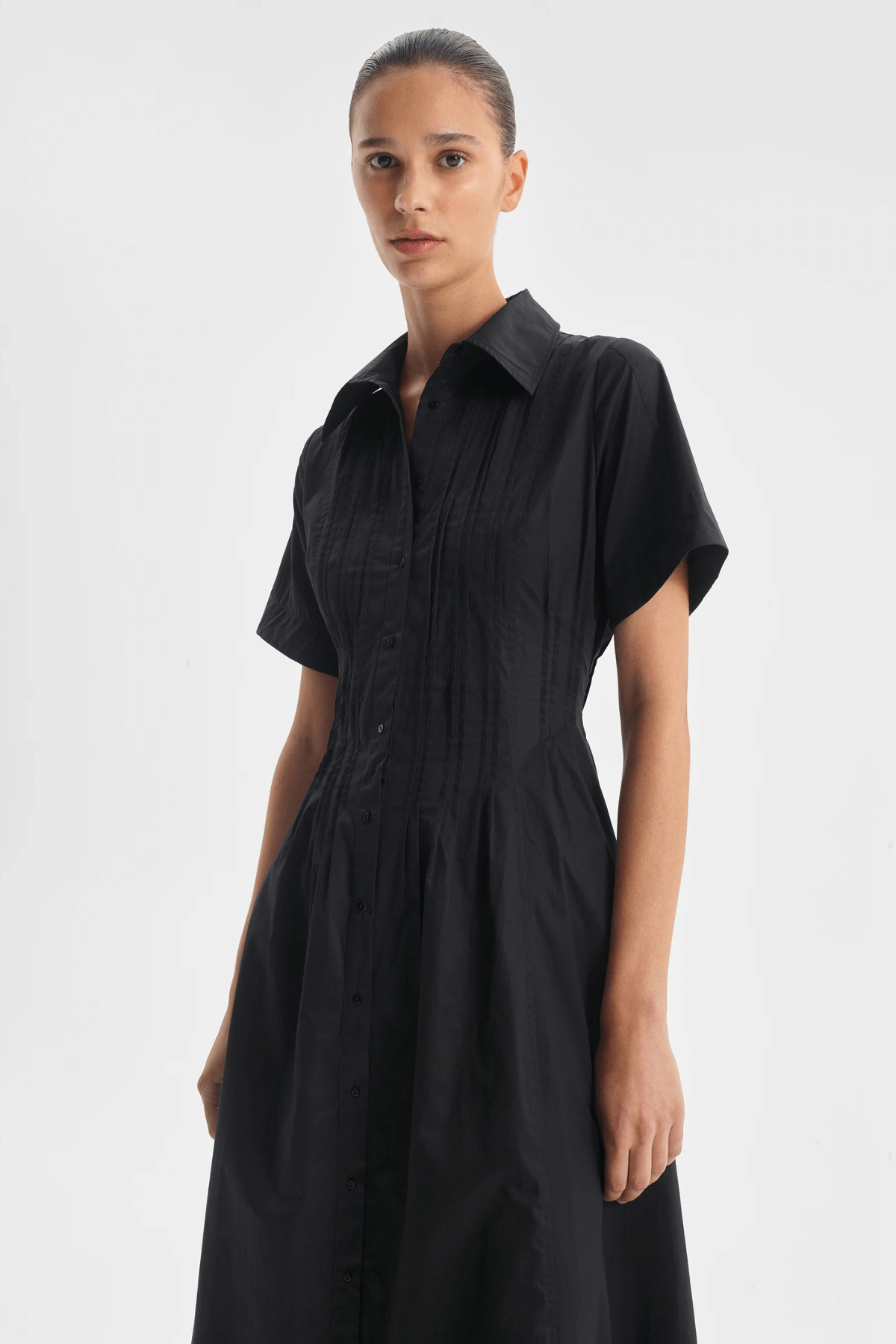 ARABELLA SHIRT DRESS BLACK