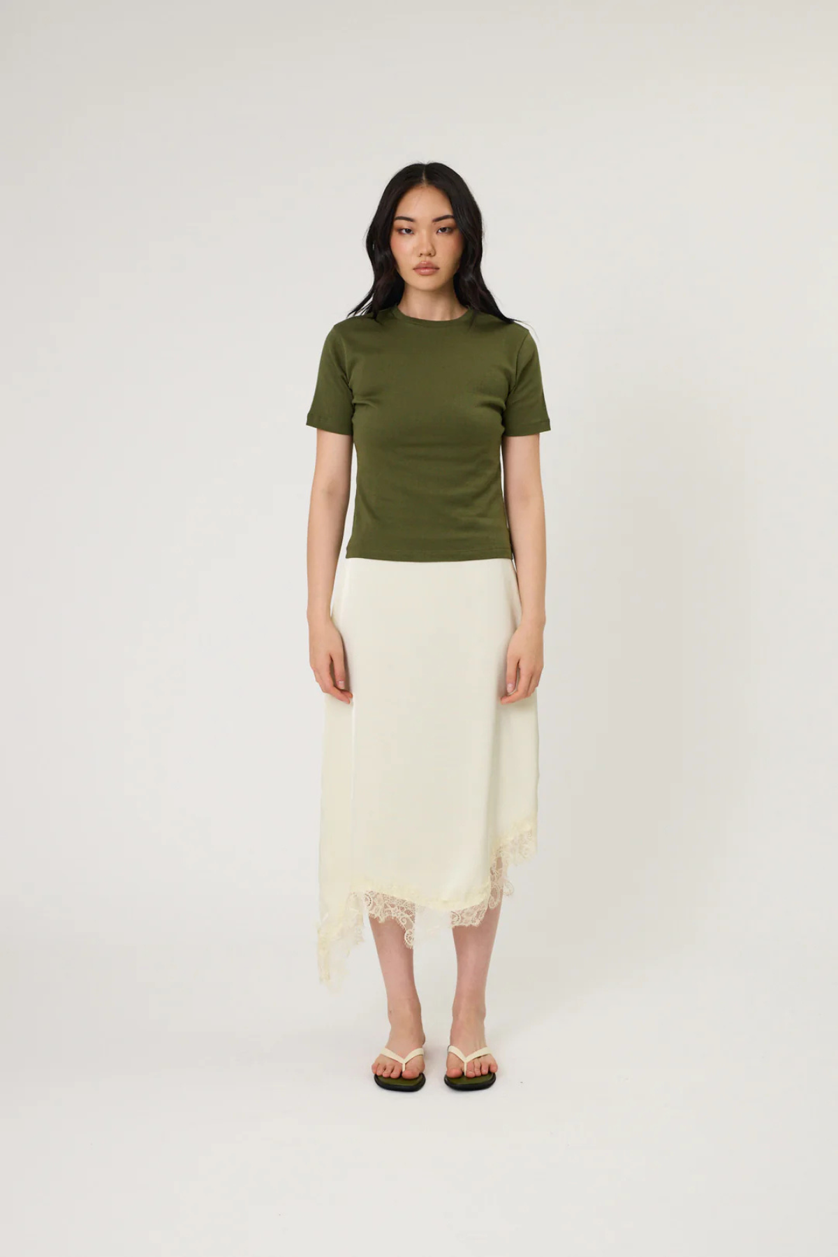 ARDEN TEE SEAWEED