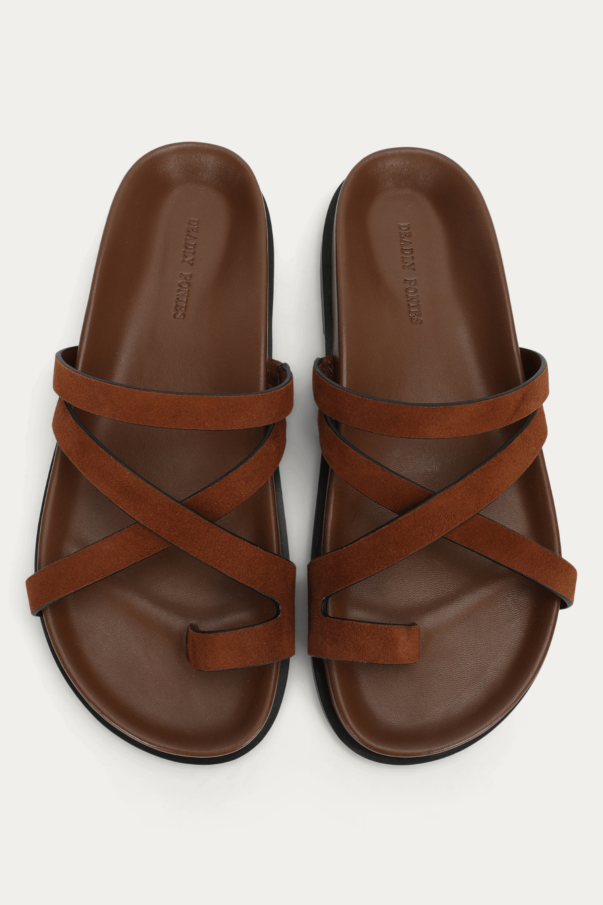 ARIADNE SLIDE DRIFTWOOD SUEDE