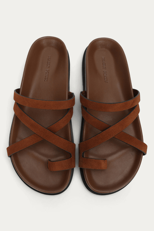 ARIADNE SLIDE DRIFTWOOD SUEDE