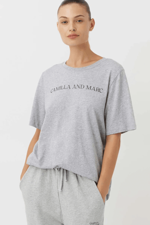 ASHER TEE GREY MARLE