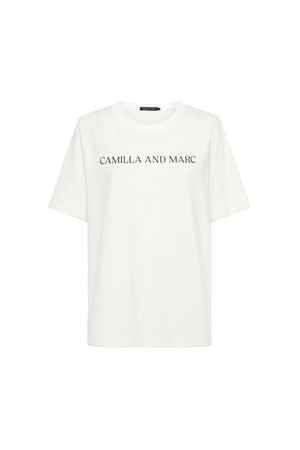 ASHER TEE WHITE/BLACK