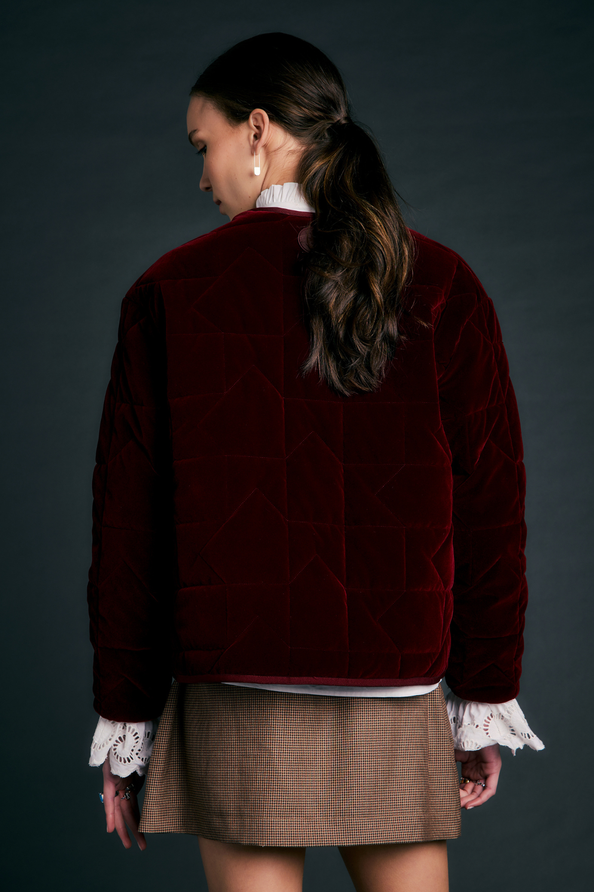 ASHFORD JACKET MERLOT