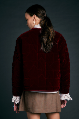 ASHFORD JACKET MERLOT