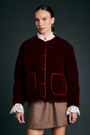 ASHFORD JACKET MERLOT
